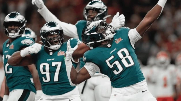 Triunfo aplastante de los Eagles sobre Chiefs en el Super Bowl