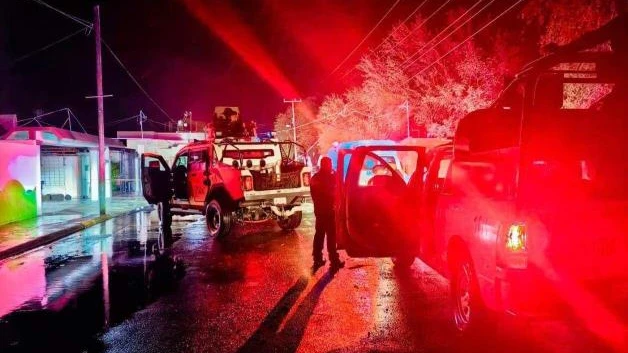 Guardia Estatal activa Plan Tamaulipas por lluvias en Miguel Alemán
