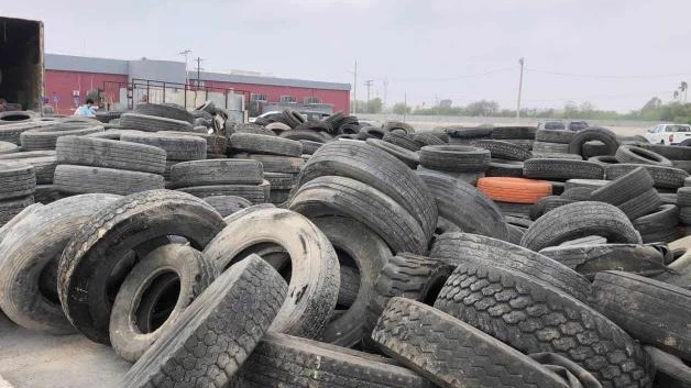 Invaden llantas a Matamoros