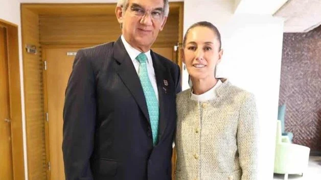 Respalda gobernador a la presidenta Sheinbaum