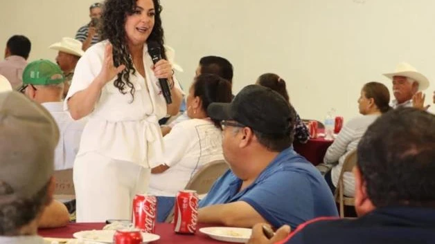 Olga Sosa escucha al sector campesino