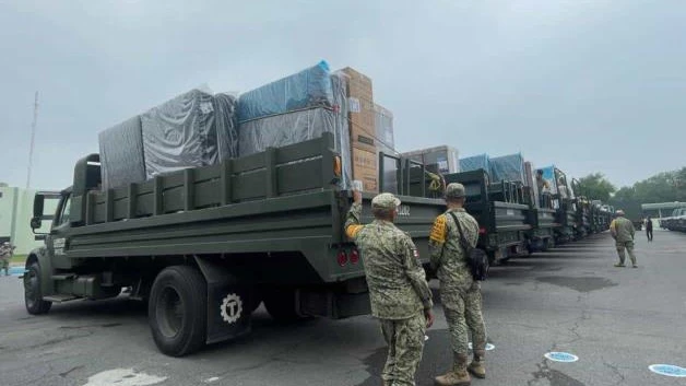Inicia hoy Sedena entrega de enseres domésticos a familias afectadas por la inundación en Reynosa
