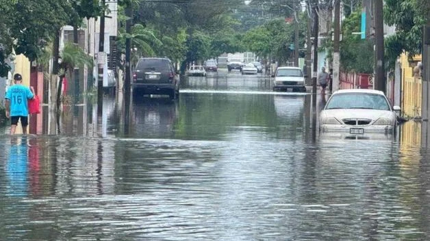 Zona sur, inundada
