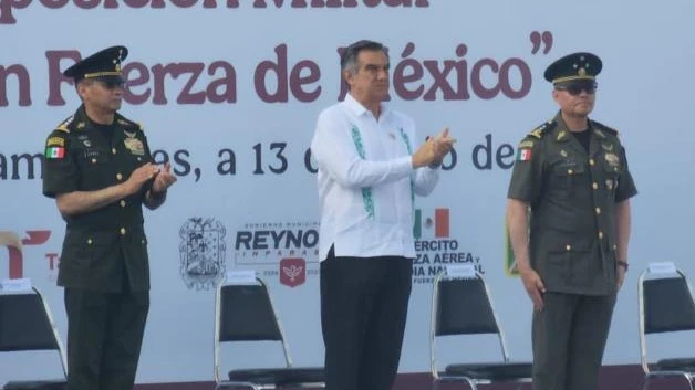 Inaugura Gobernador exposición militar La Gran Fuerza de México