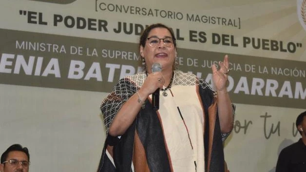 Visita Reynosa ministra Lenia Batres Guadarrama