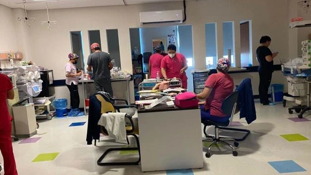 Cierran área del Materno Infantil