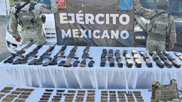 Identifican 11 rutas de tráfico de armas