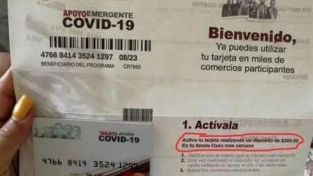 Alertan por falsas tarjetas de Bienestar
