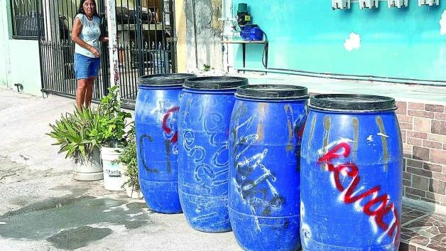 Otra vez sin agua el sector poniente
