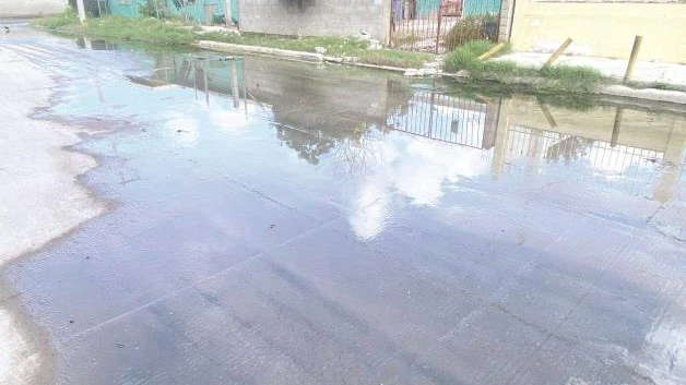 Criminal desperdicio de agua