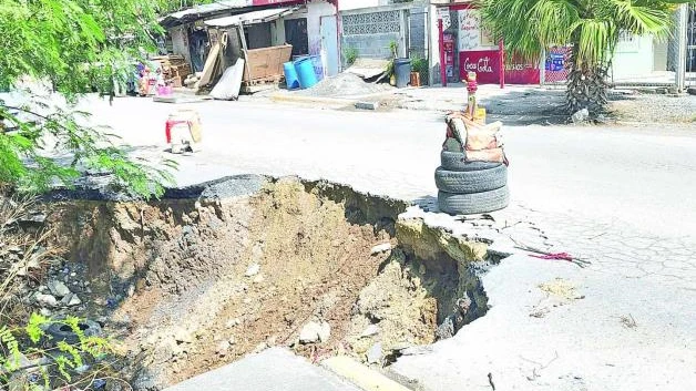 Socavón, bomba de tiempo