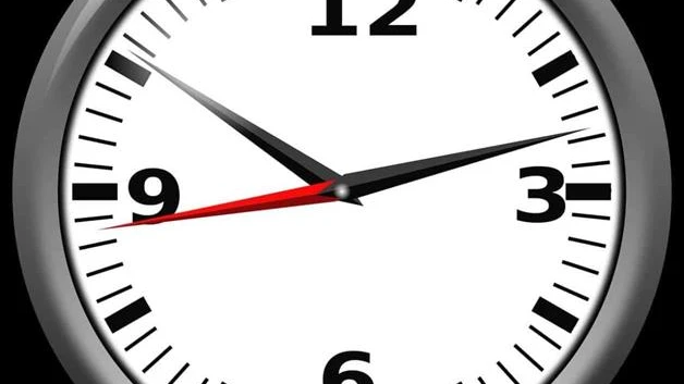 Cambio de horario el dos de noviembre