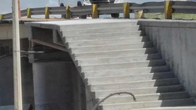 Escalera de la muerte´ es una obra ´fantasma