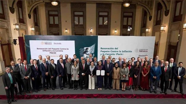 Firman Sheinbaum e IP renovación del PACIC