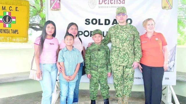 Pequeño guerrero vive su misión más especial