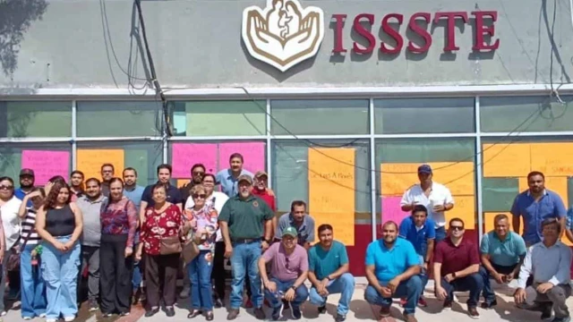 Trasladan manifestación contra el ISSSTE a CDMX