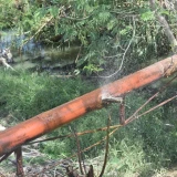 Otra vez se fuga el agua en El Olmo