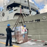México zarpó con 718 toneladas de ayuda para Venezuela