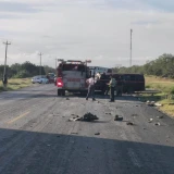 Muere automovilista en choque sobre la San Fernando-Reynosa