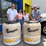 Buscan paliar falta de agua con tinacos