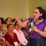 Las mujeres son las grandes tejedoras de la transformación y de la paz: Olga Sosa