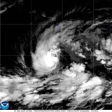 Huracan Polo deja fuertes lluvias en la costa mexicana