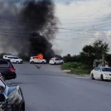 Cae en Matamoros objetivo prioritario y desata bloqueos