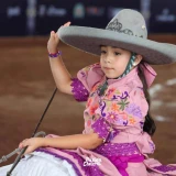 Destaca en la charrería infantil