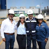 Olga Sosa destaca el potencial energético de Tamaulipas tras visita a Valia Energía