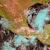 Se forma la Depresion Tropical Veinte-E frente a costas del Pacifico