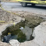 Deja Comapa trampa a entrada de escuelas