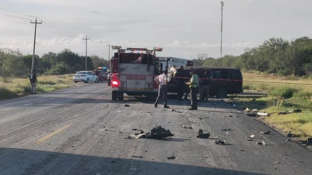 Muere automovilista en choque sobre la San Fernando-Reynosa