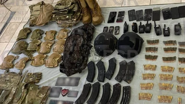 Detienen a 15 por traer cartuchos