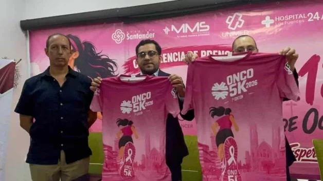 Presentan septima edicion de la carrera ONCO 5K 2026