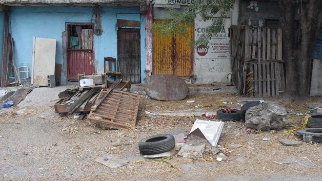Abandono Comapa viejo carcamo y dejo el riesgo