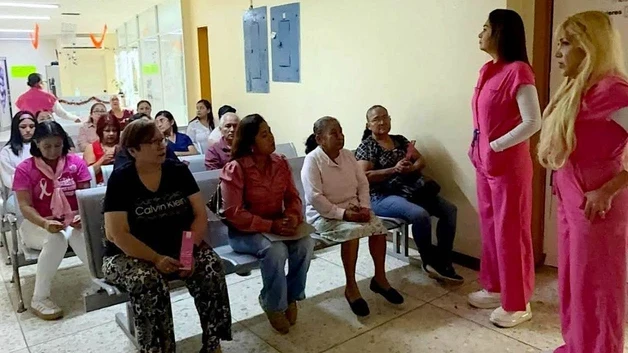 Da ISSSTE Reynosa platica sobre deteccion oportuna
