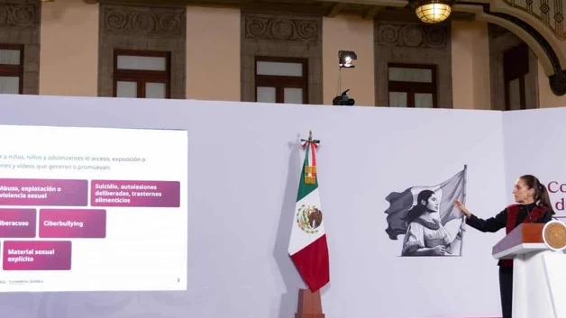 Claudia Sheinbaum va contra contenidos nocivos en redes