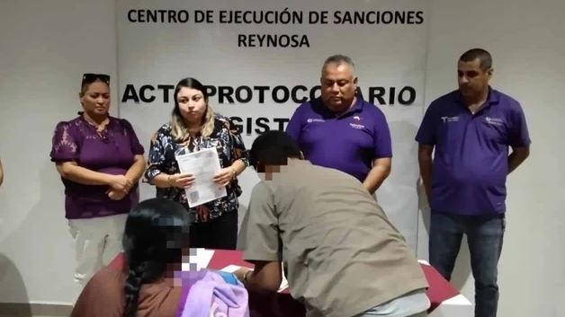Registran a hijos de internos en el CEDES Reynosa