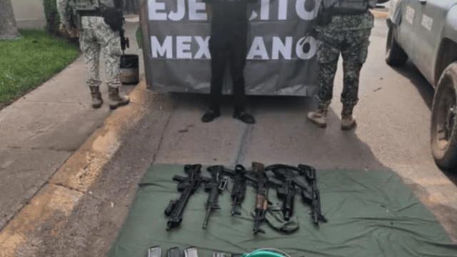 Enfrentamiento y persecución deja dos detenidos en Culiacán