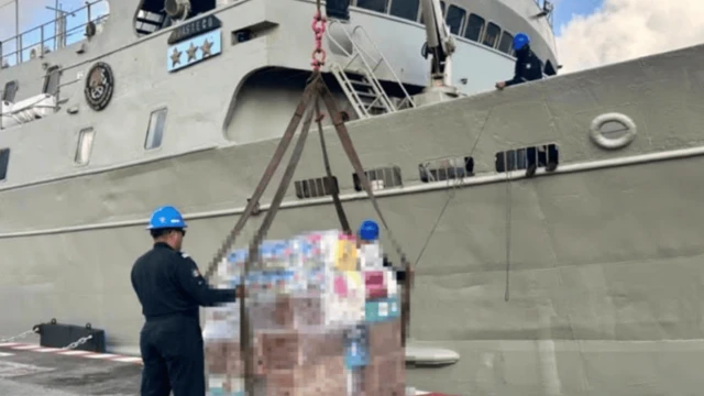 México zarpó con 718 toneladas de ayuda para Venezuela