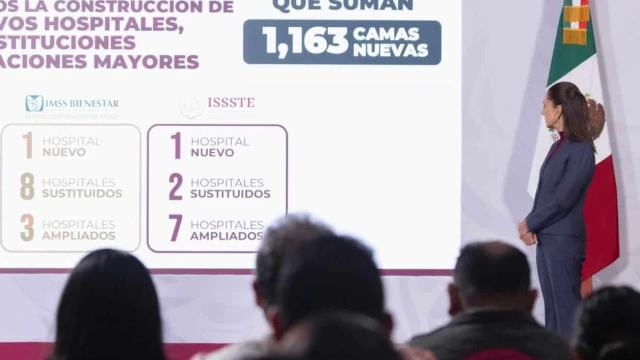Claudia Sheinbaum lanza mayor plan hospitalario