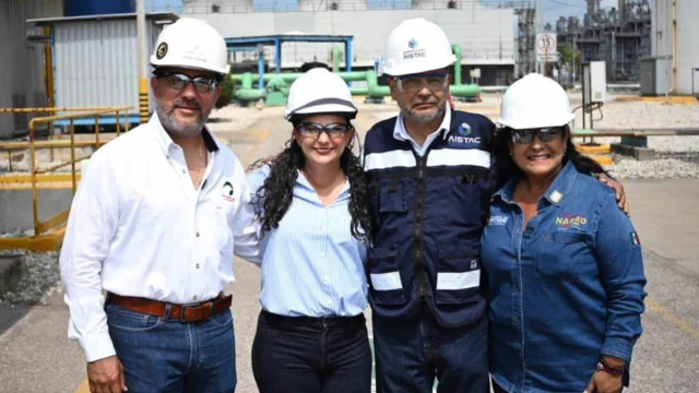 Olga Sosa destaca el potencial energético de Tamaulipas tras visita a Valia Energía