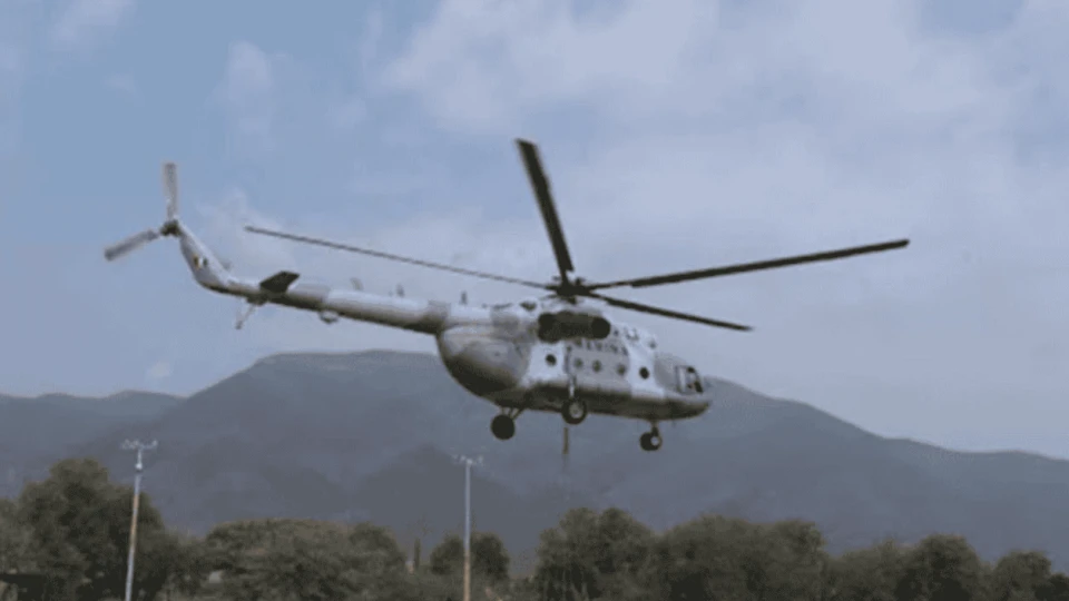Helicóptero de la Armada realiza aterrizaje de emergencia en Jalisco