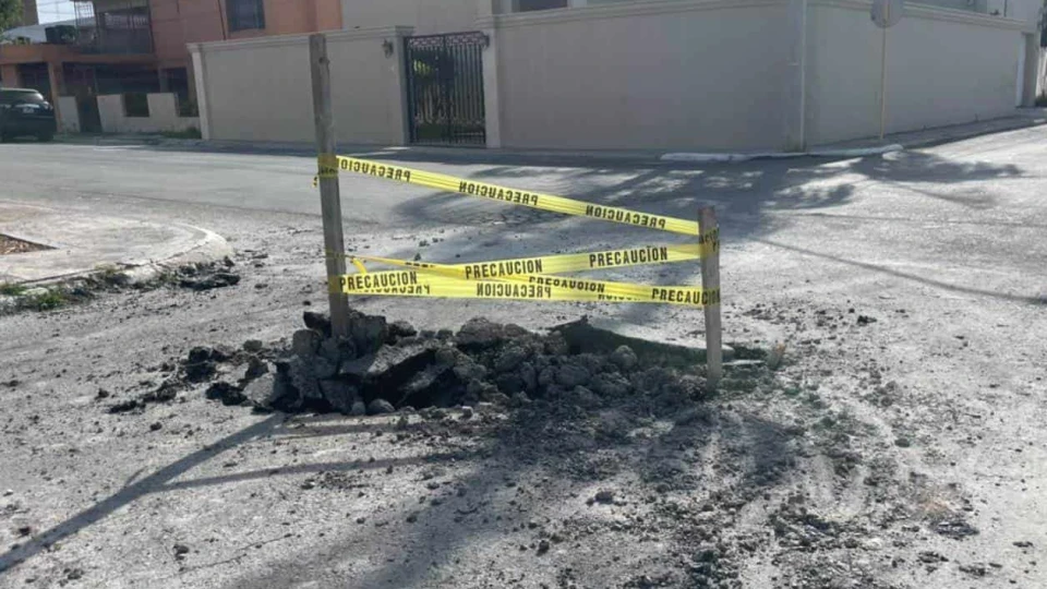 Denuncian riesgo por excavaciones abiertas