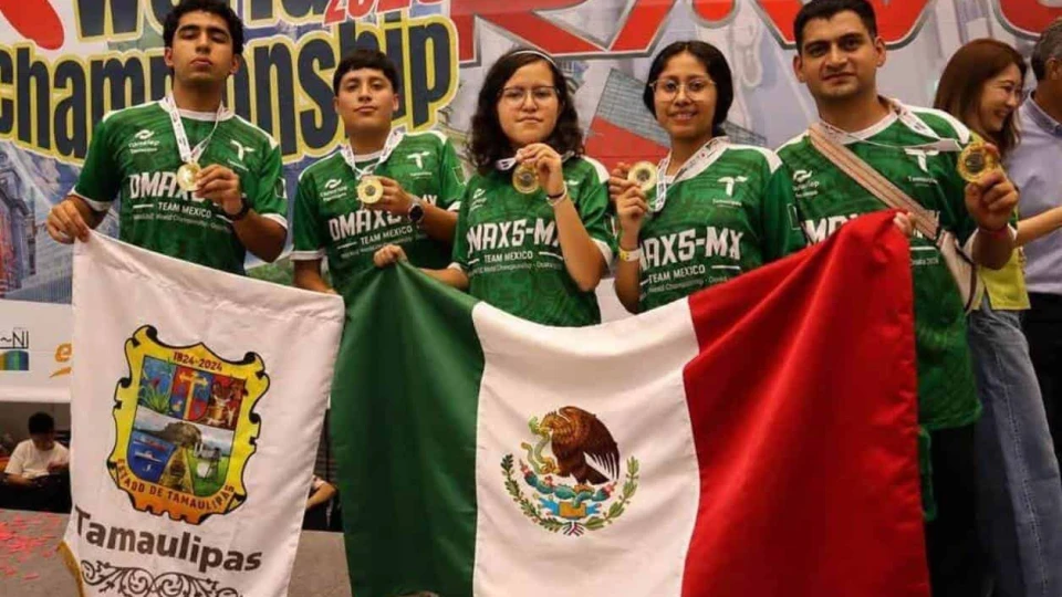 Estudiantes de Río Bravo ganan subcampeonato en Japón