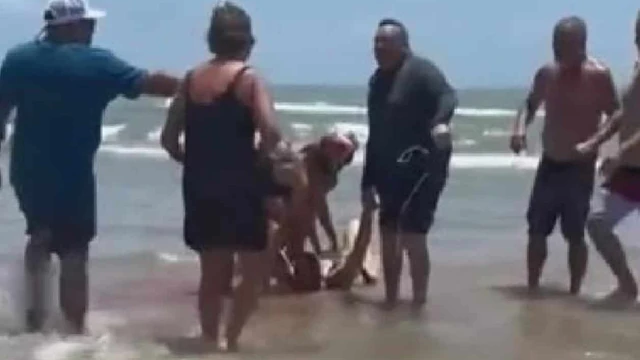 Terror: atacan tiburones a cuatro bañistas en Isla