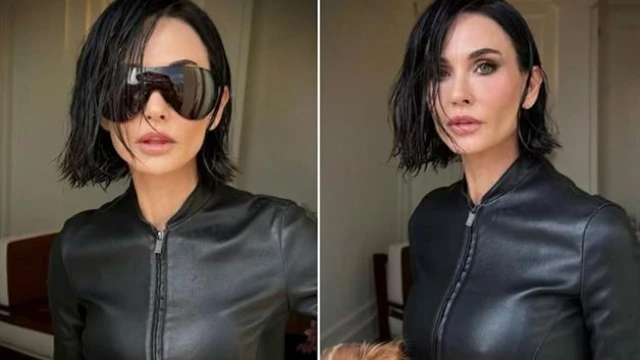 Demi Moore impacta con nuevo look