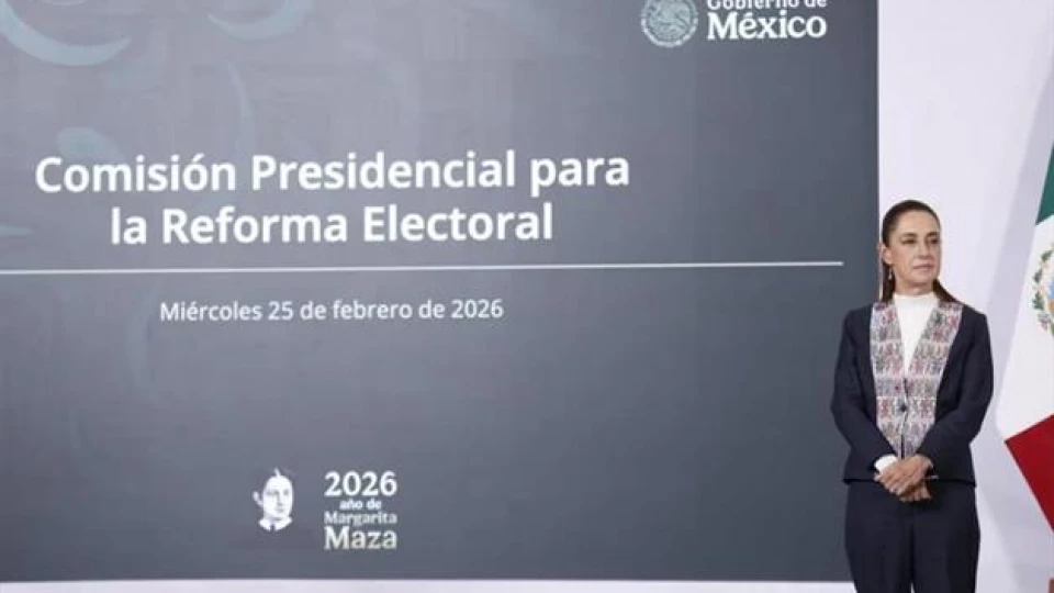 Sheinbaum presenta su proyecto para la reforma electoral