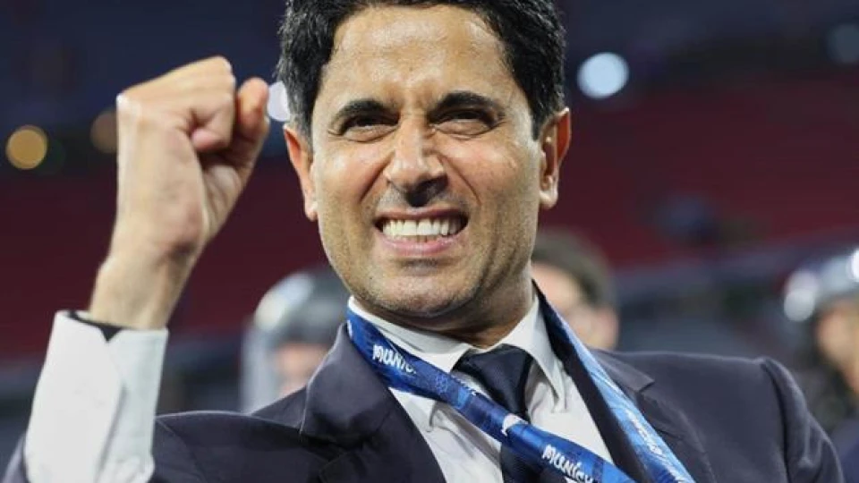 El presidente del PSG, varado en Qatar ante la guerra