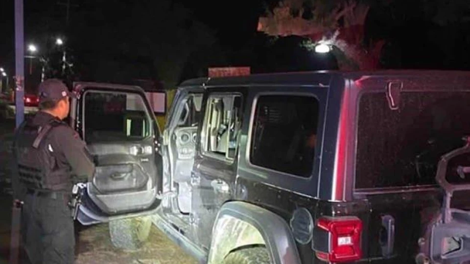 Recupera Guardia Estatal camioneta robada en Río Bravo
